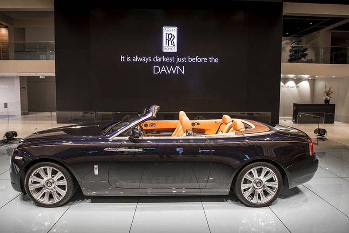 Chiec Rolls-Royce Dawn dau tien 